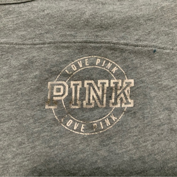 VS PINK Grey Sweater Shirt - Picture 3 of 6